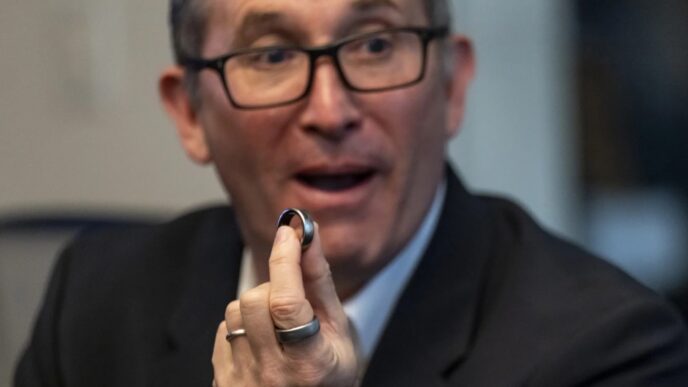 Prezes Oura, Tom Hale, pozyskał m.in. inwestycję od Dexcom, która wycenia firmę na ponad 5 miliardów dolarów / Fot. David Paul Morris, Bloomberg