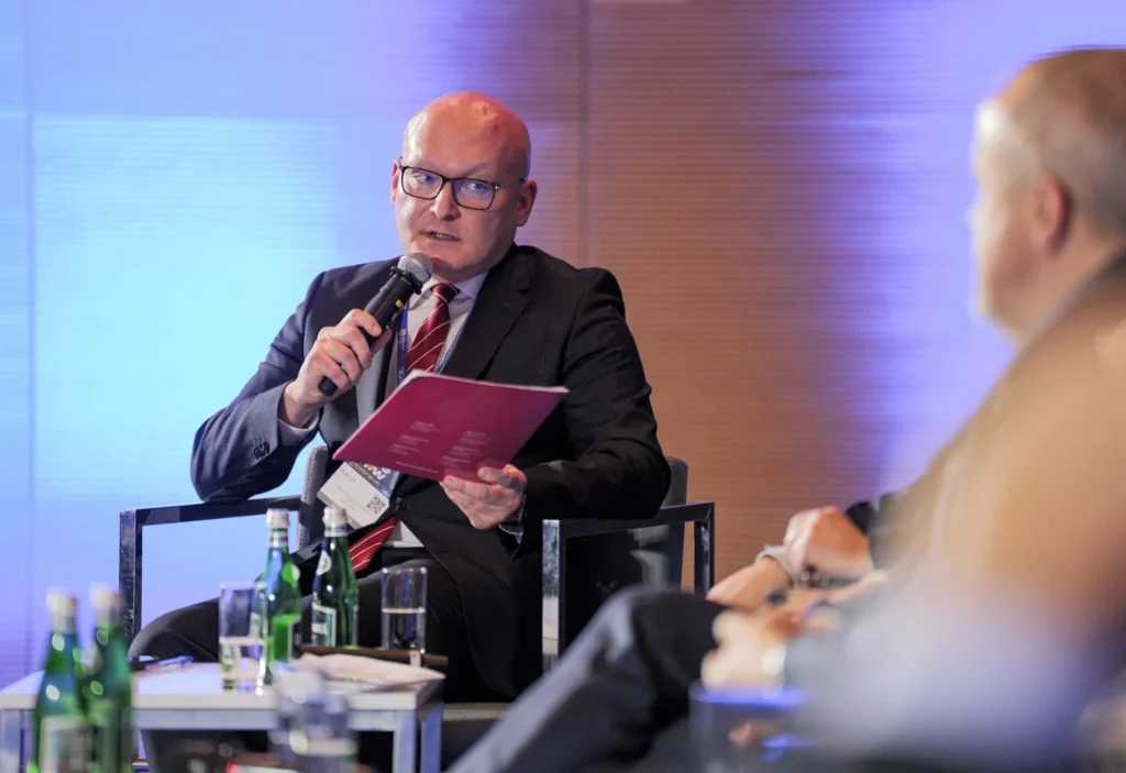 Na zdjęciu: Prof. Marcin Lis z Akademii WSB, prorektor ds. Studenckich i Współpracy z Otoczeniem