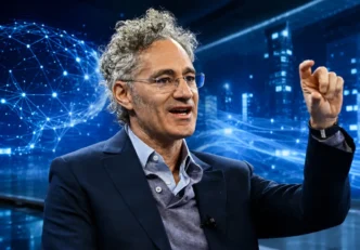 Alex Karp, szef Palantir Technologies / Fot. Fabrice Coffrini/AFP