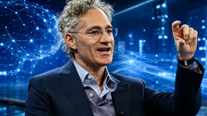 Alex Karp, szef Palantir Technologies / Fot. Fabrice Coffrini/AFP