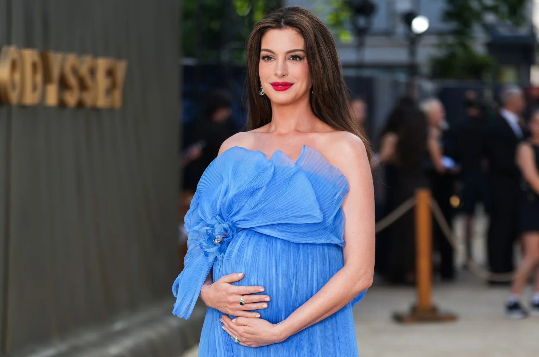 Anne Hathaway na londyńskiej premierze filmu „The Odyssey” / Fot. Scott A. Garfitt/AP