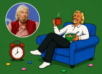 Richard Branson podkreśla, że pobudka o 5 rano działa u niego tylko dlatego, że odpowiada jego naturalnemu rytmowi / Fot. Mat. własne/Mat. prasowe
