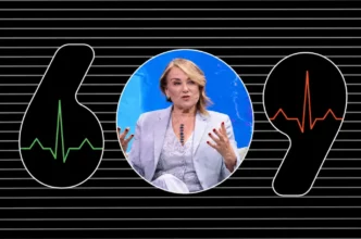 Na zdjęciu: belgijska psychoterapeutka Esther Perel, znana z pracy nad relacjami międzyludzkimi / Fot. Mat. własne/Getty
