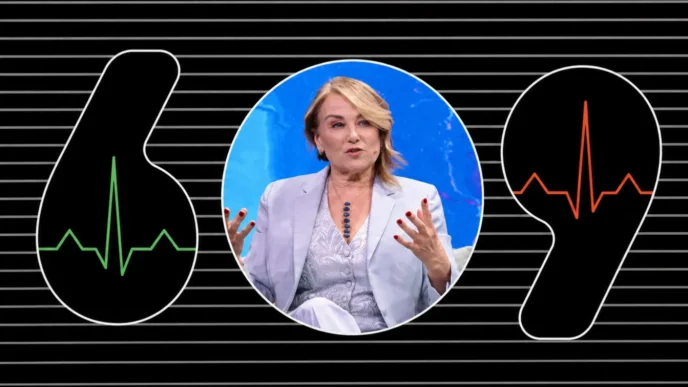 Na zdjęciu: belgijska psychoterapeutka Esther Perel, znana z pracy nad relacjami międzyludzkimi / Fot. Mat. własne/Getty