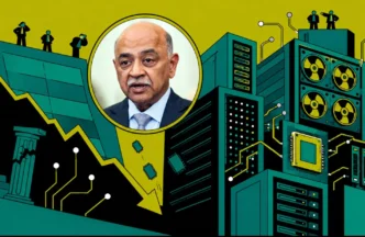 Na zdjęciu Arvind Krishna, szef IBM / Fot. Mat. prasowe/UPI