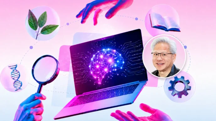 Na zdjęciu Jensen Huang / Fot. Mat. prasowe, mat. własne/OpenAI