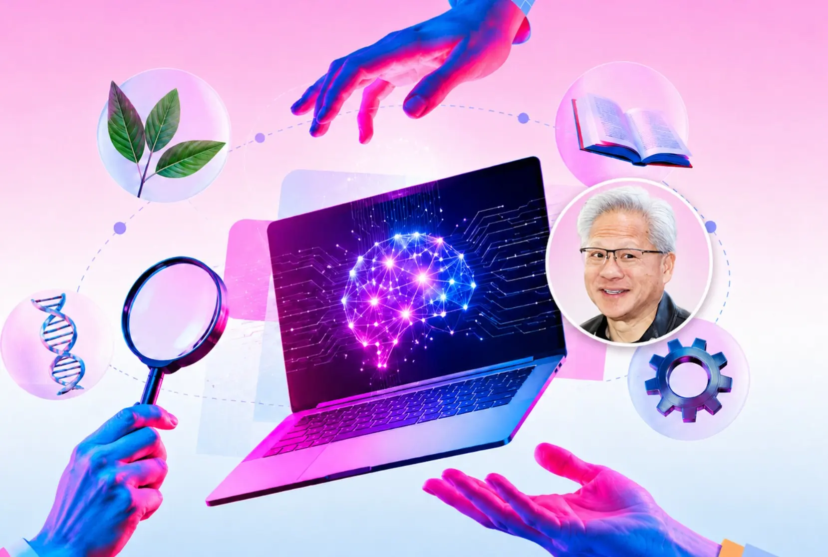 Na zdjęciu Jensen Huang / Fot. Mat. prasowe, mat. własne/OpenAI