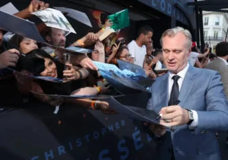 Christopher Nolan rozmawia z fanami, a „Odyseja” staje się jego największym światowym debiutem / Fot. Getty, Universal Pictures