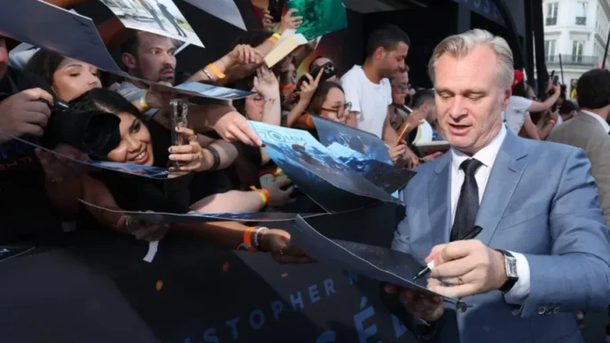 Christopher Nolan rozmawia z fanami, a „Odyseja” staje się jego największym światowym debiutem / Fot. Getty, Universal Pictures