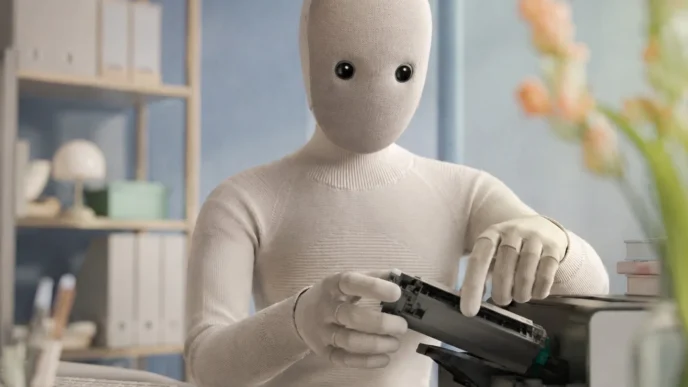 Humanoid NEO potrafi m.in. chwytać winogrona czy obsługiwać zamek błyskawiczny / Fot. Mat. prasowe