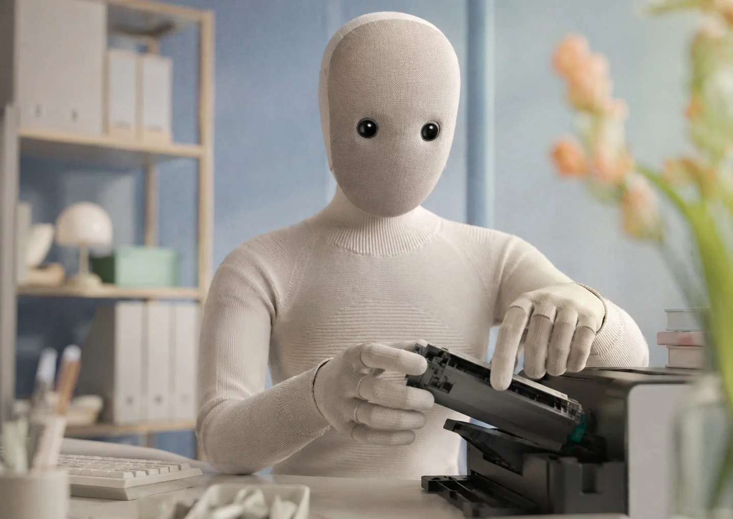 Humanoid NEO potrafi m.in. chwytać winogrona czy obsługiwać zamek błyskawiczny / Fot. Mat. prasowe