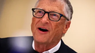Bill Gates rozmawia z agencją Reuters podczas wywiadu w Nowym Jorku, USA, 8 maja 2025 r. / Fot. Reuters