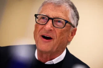 Bill Gates rozmawia z agencją Reuters podczas wywiadu w Nowym Jorku, USA, 8 maja 2025 r. / Fot. Reuters