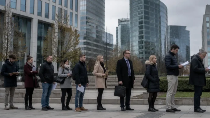 Ekonomiści mówią o obniżeniu „limitu prędkości” rynku pracy / wygenerowane przez AI