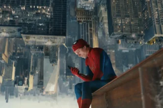 Tom Holland w scenie z filmu „Spider-Man: Brand New Day” / Fot. Sony Pictures