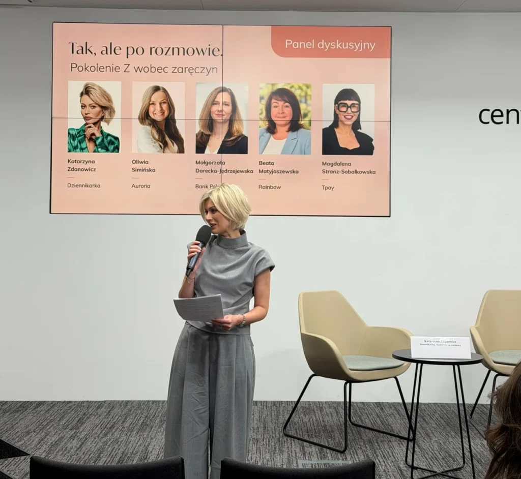 Panel dyskusyjny prowadziła Katarzyna Zdanowicz, dziennikarka i współpracowniczka BGR