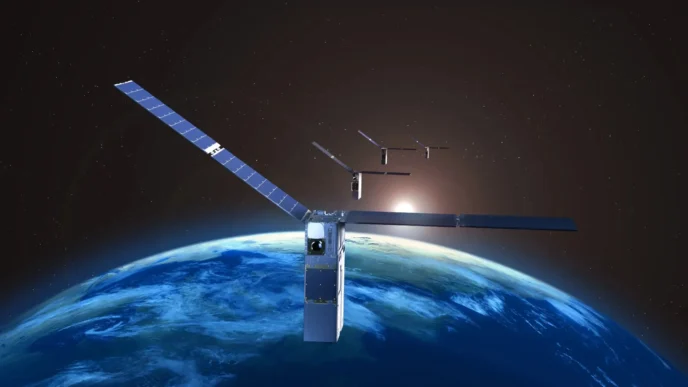 Infrastruktura Starlink w kosmosie