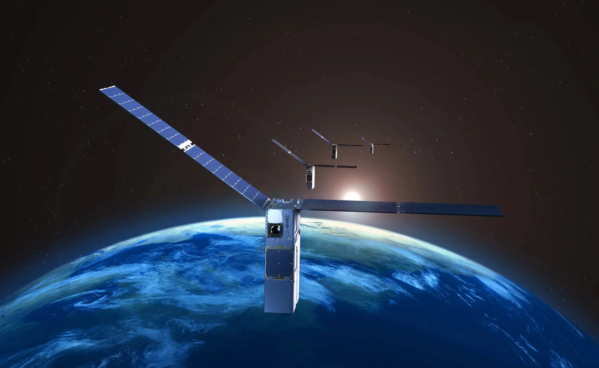 Infrastruktura Starlink w kosmosie